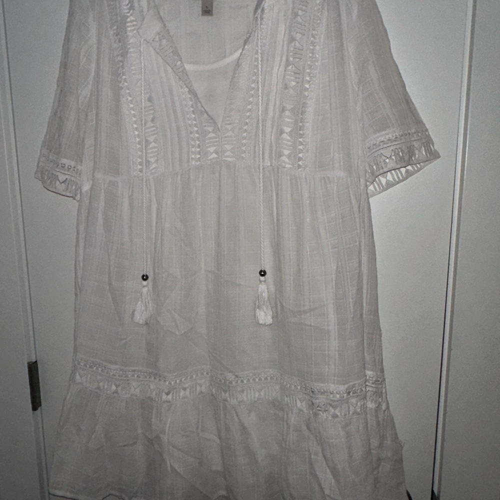 Knox Rose White Mini Dress